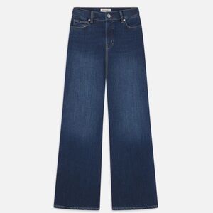 Frame La Palazzo Dark Blue Flare Jeans
